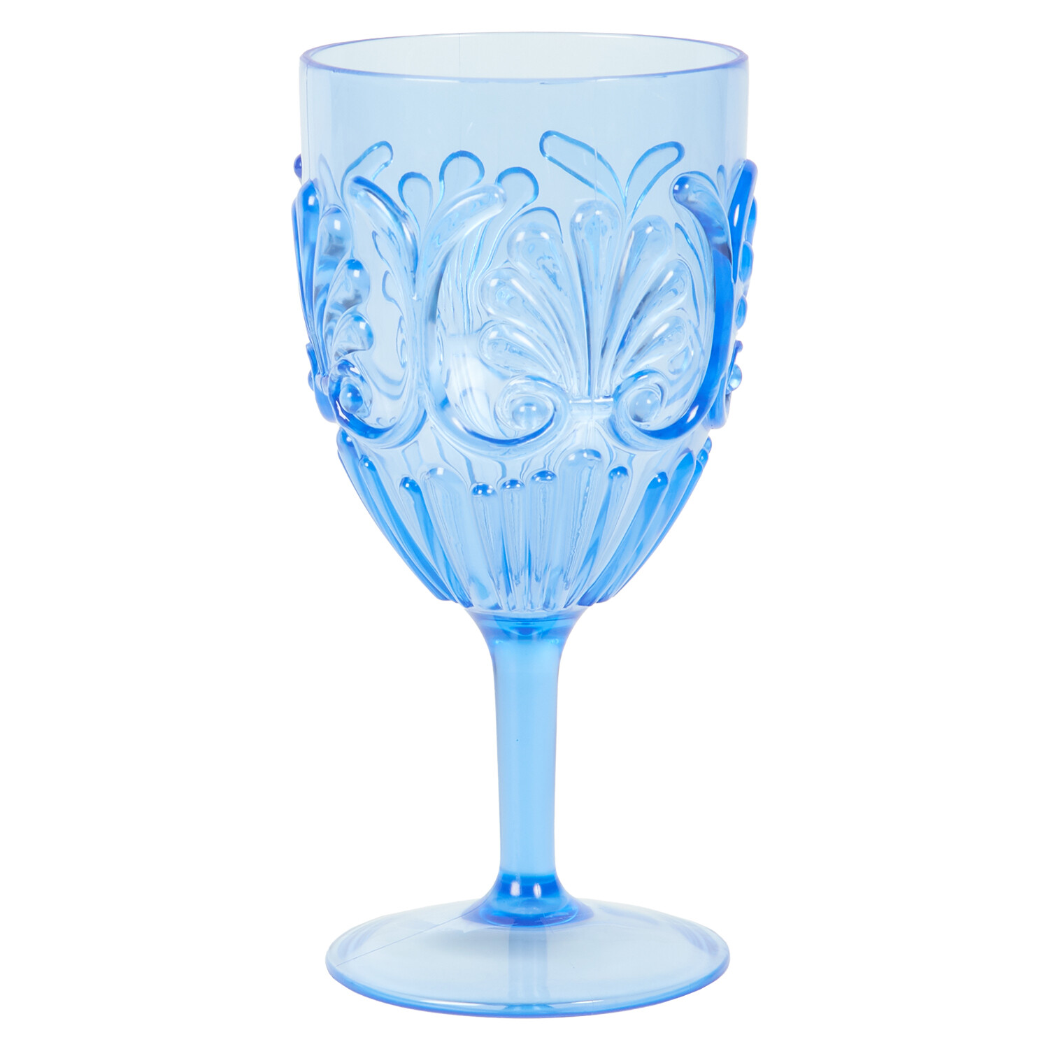 Dolce Vita Plastic Wine Glass - Blue Image 2