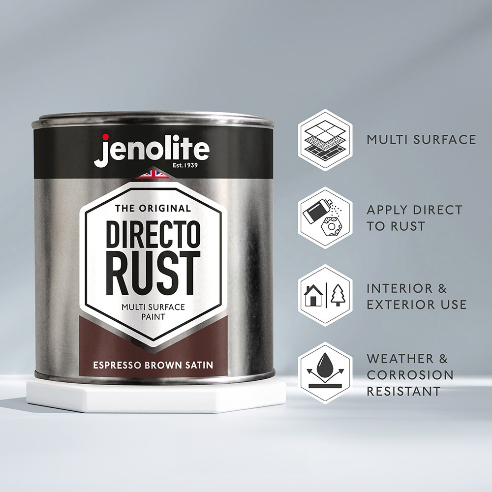 Jenolite Directorust Espresso Brown Satin 1L Image 5