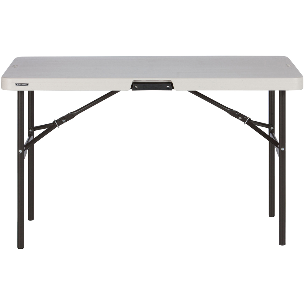 Lifetime Products 4 Seater Foldable Commercial Table White Image 3