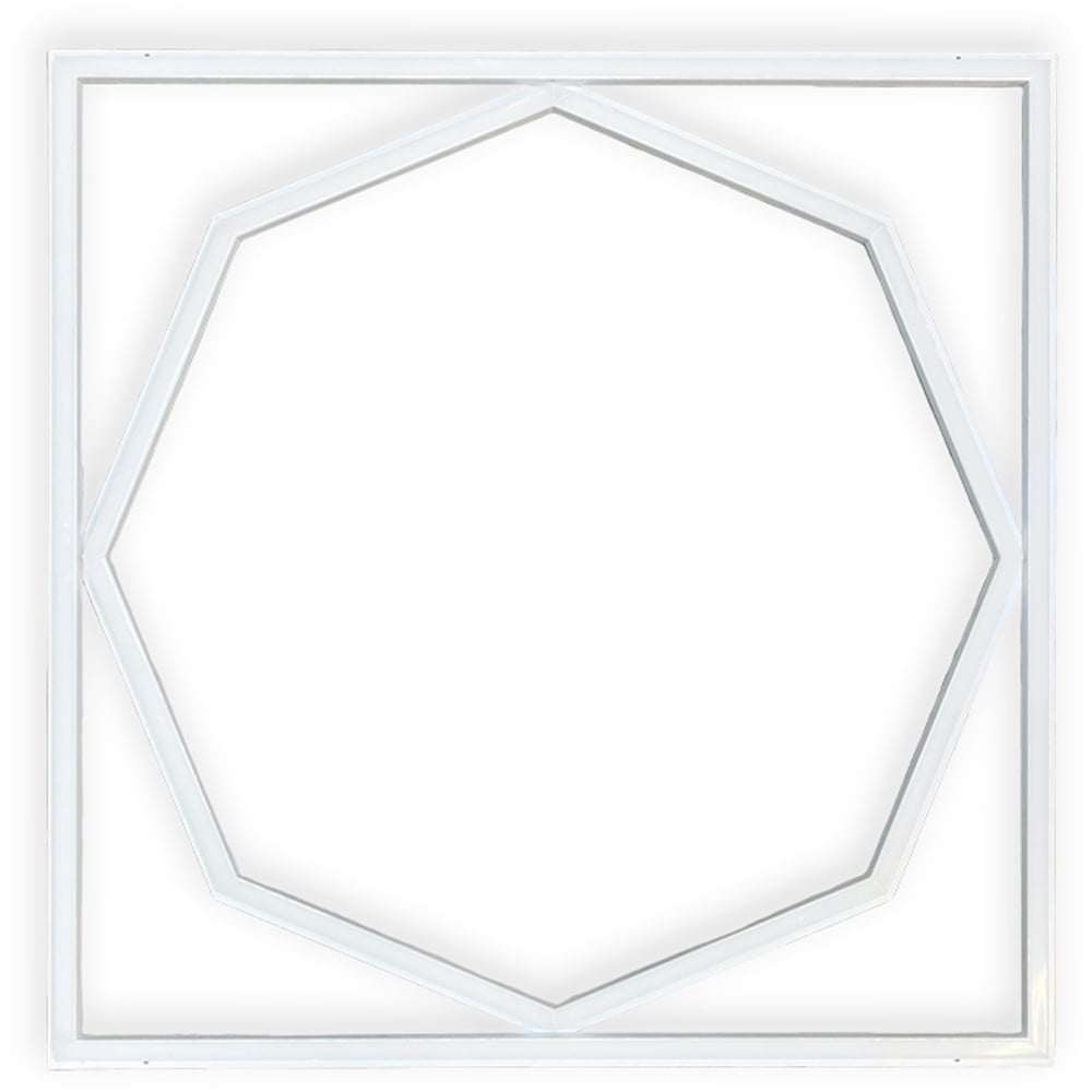 ENER-J 40W 6500K Cool White LED Frame Panel Light 60 x 60cm 2 Pack Image 3