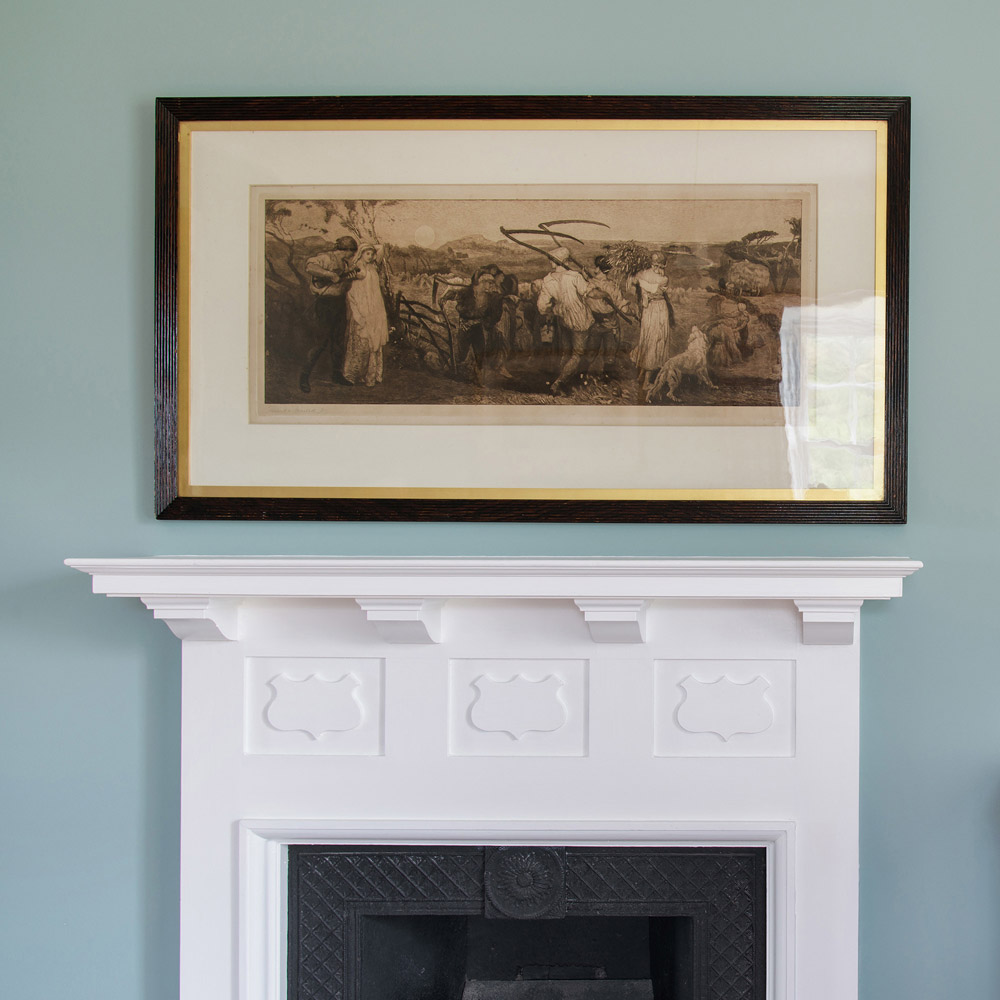 Craig & Rose Walls and Ceilings Morris Blue Chalky Emulsion Paint 5L Image 4