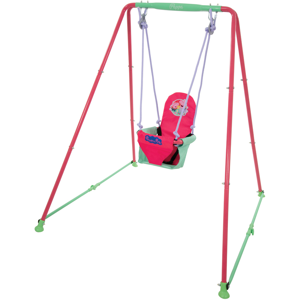 MoVe Peppa Pig Fast Folding Toddler Swing Image 1