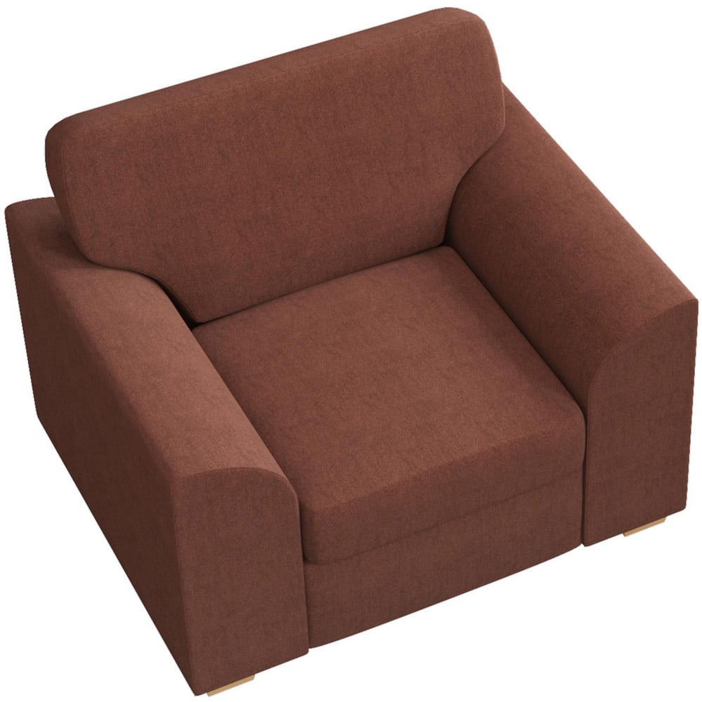 Modo Venice Brick Fixed Back Armchair Image 4