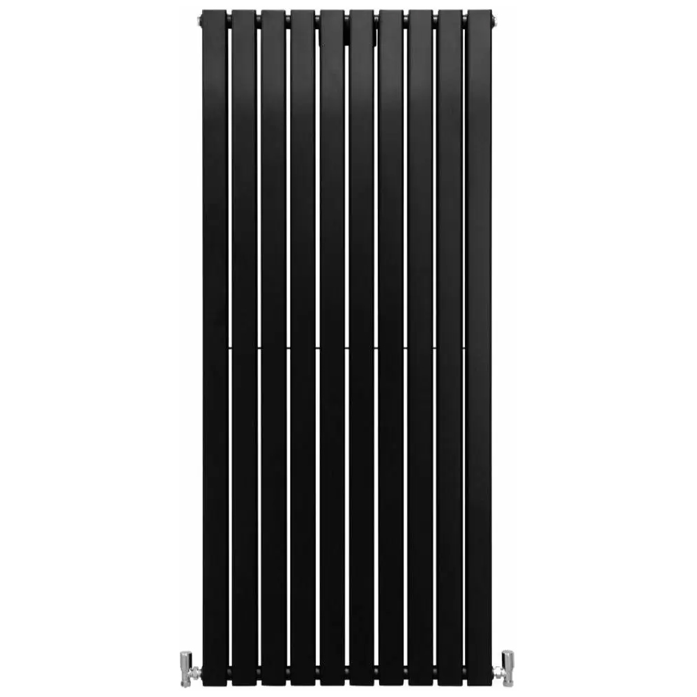 MonsterShop Black Flat Radiator 1600 x 700mm Image 2