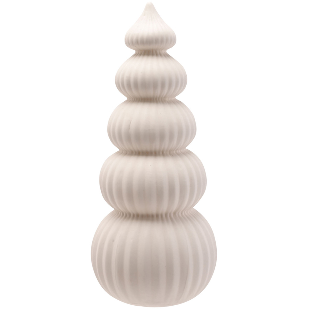 The Seasonal Gift Co. LED Ceramic Light Up Christmas Tree 27cm Image 3