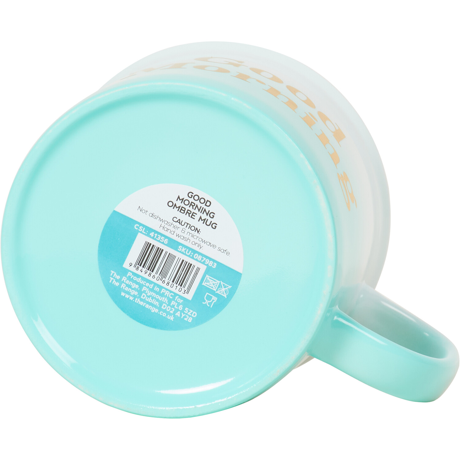 Good Morning Ombre Mug - Blue Image 4