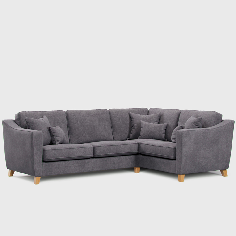 Marlon 3 Seater City Steel Left Hand Corner Sofa Image 2