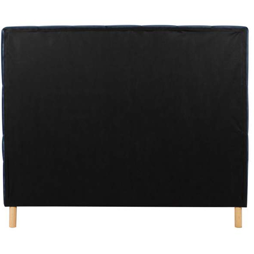 Loxley King Size Blue Fabric Bed Image 4