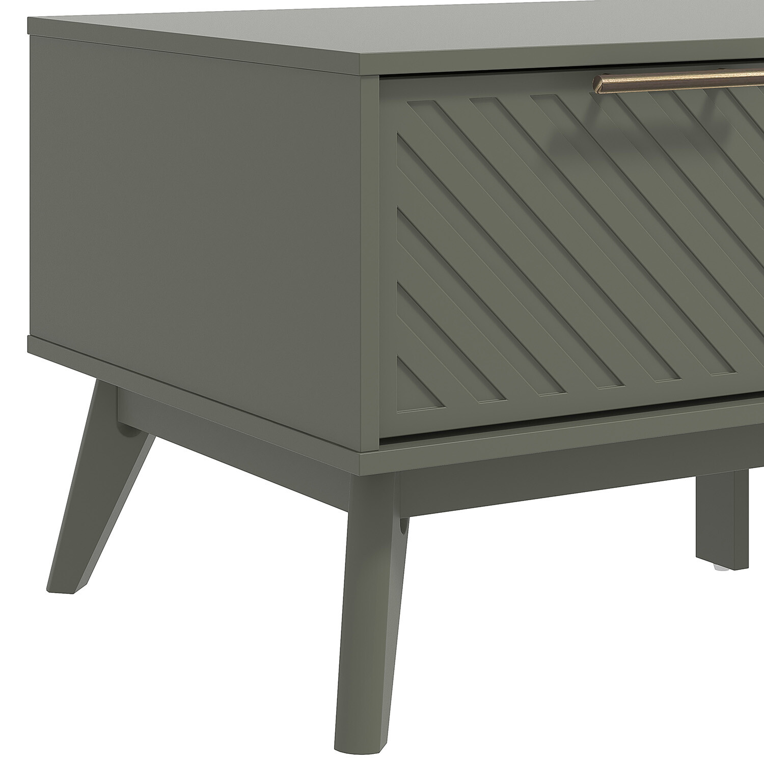 Cora 2 Drawer Green Coffee Table Image 10