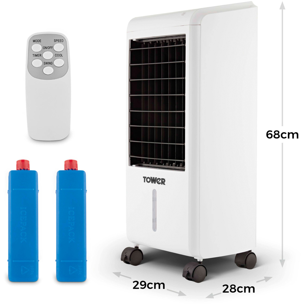 Tower 6L Compact Air Cooler with Timer Image 9