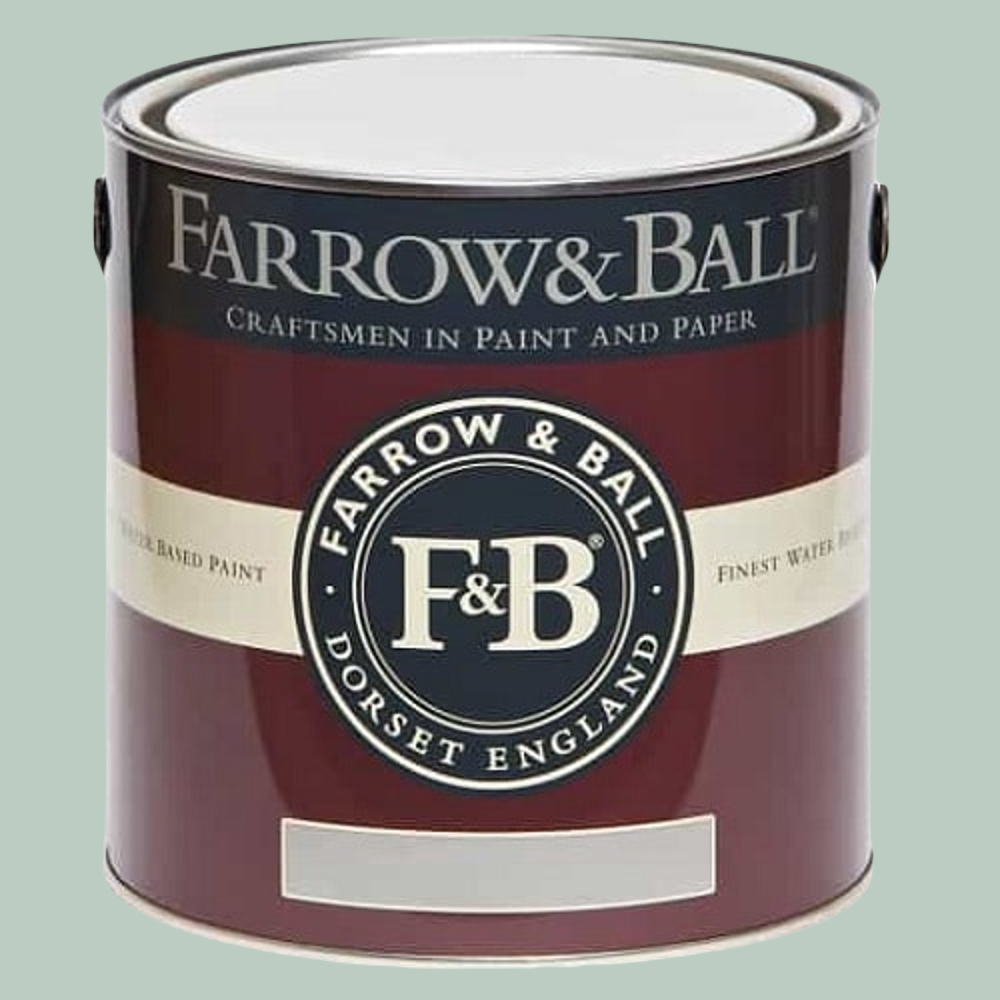 Farrow & Ball Interior Wood and Metal 236 Teresa's Green Flat Eggshell Paint 2.5L Image 2