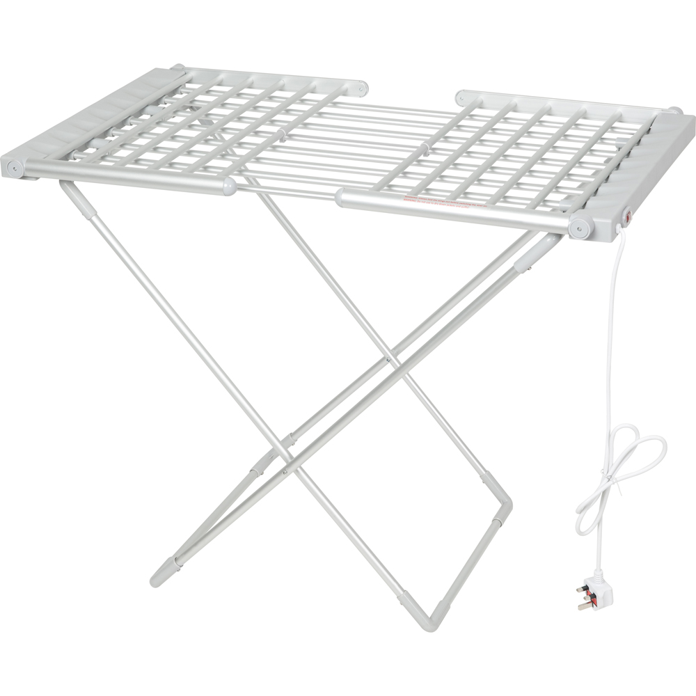 Groundlevel Winged Heated Electric Winged Airer with Cover Image 3
