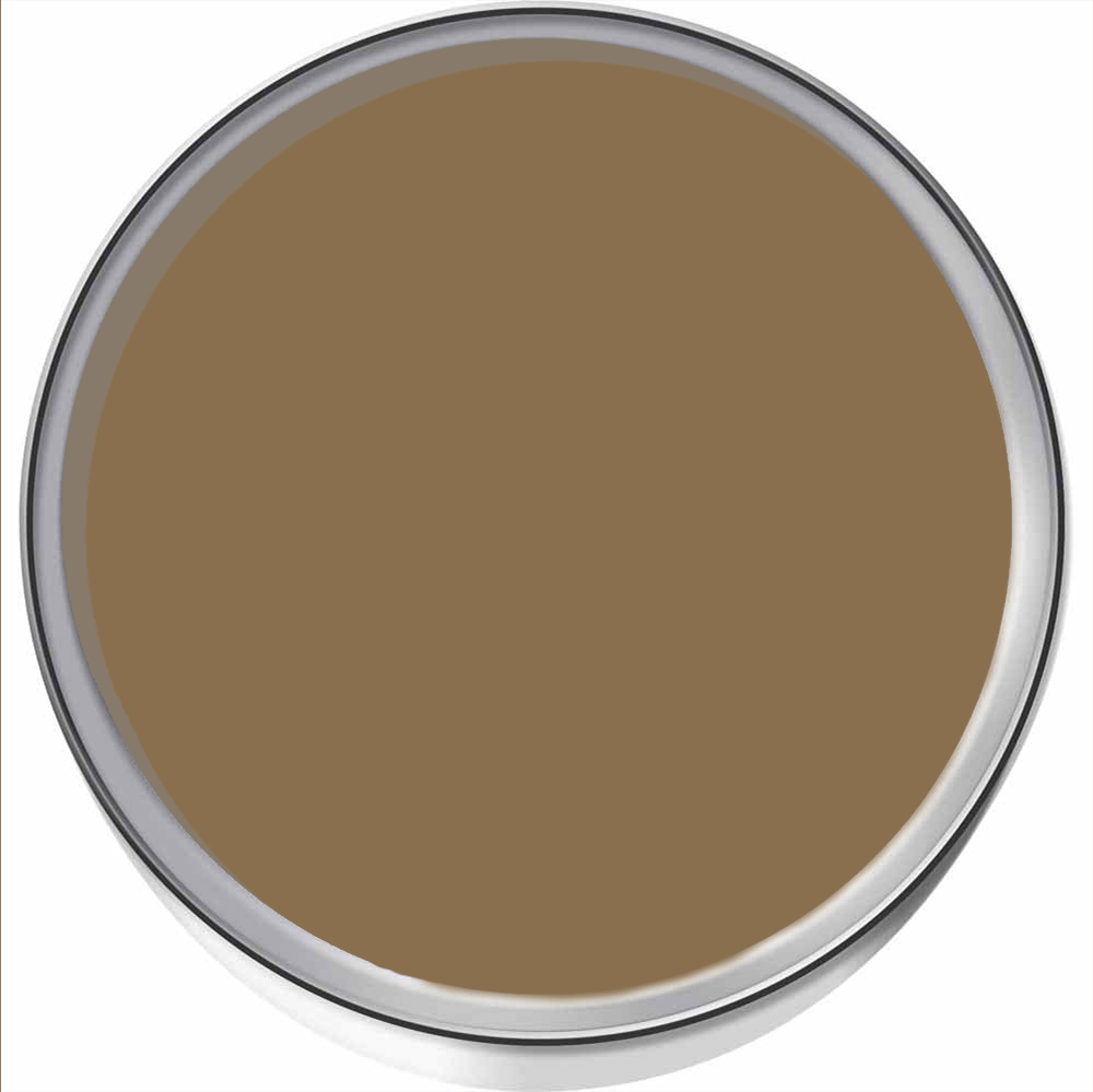 Hemway Mustard Brown Furniture and Walls Matt Chalk Paint 1L Image 3