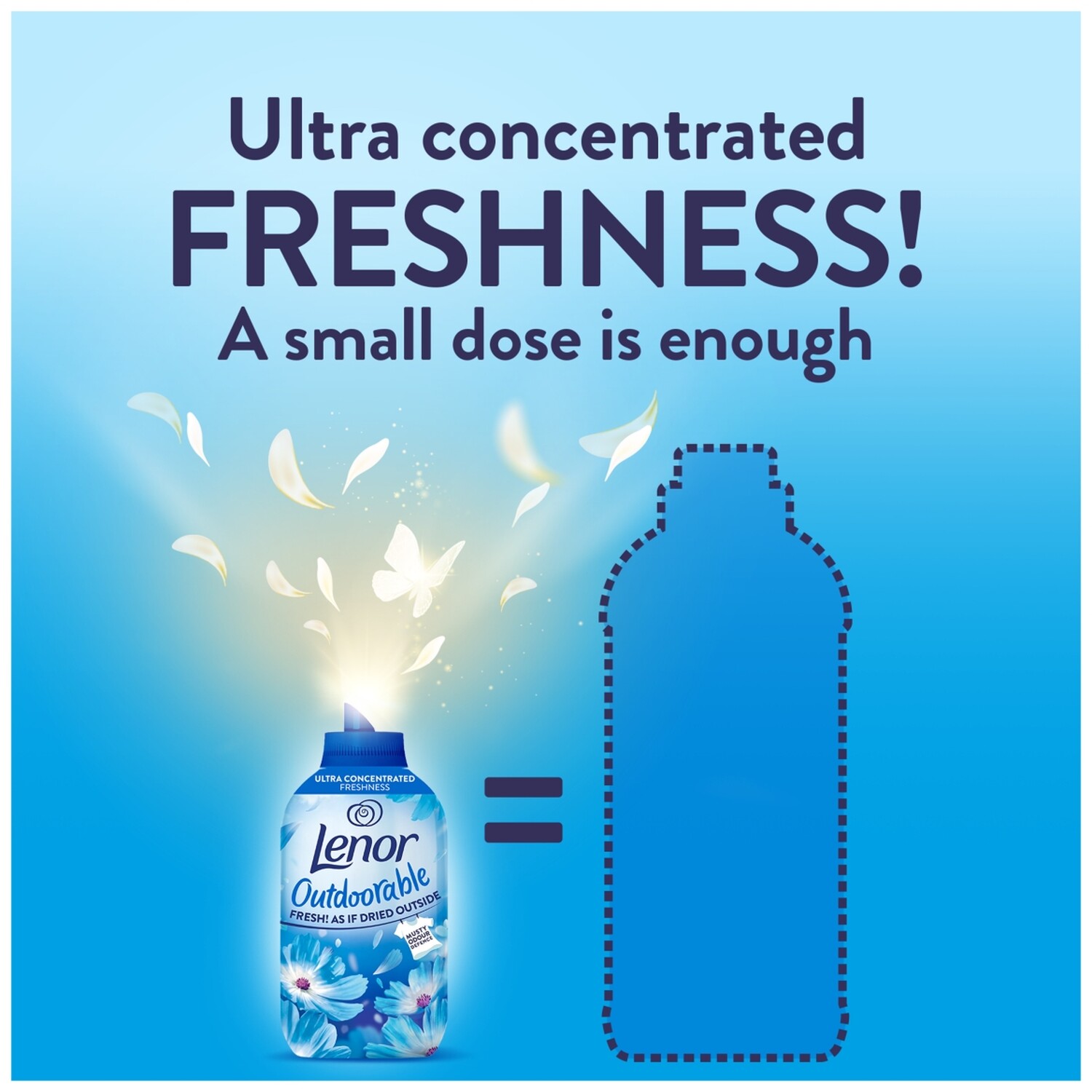 Lenor Outdoorable Fresh Fabric Conditioner 700ml Spring Awakening Image 3