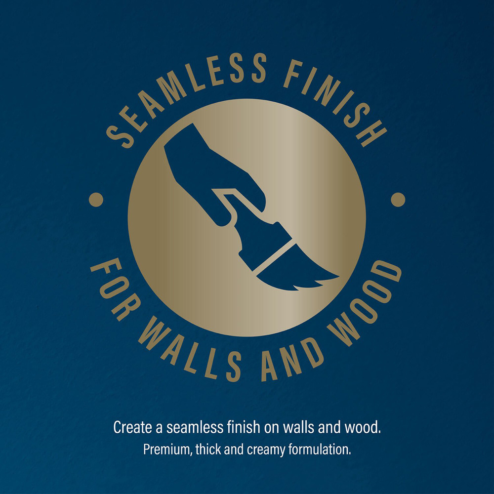 Crafted Flat Matt Paint 2.5L - Blue Gaze Image 5