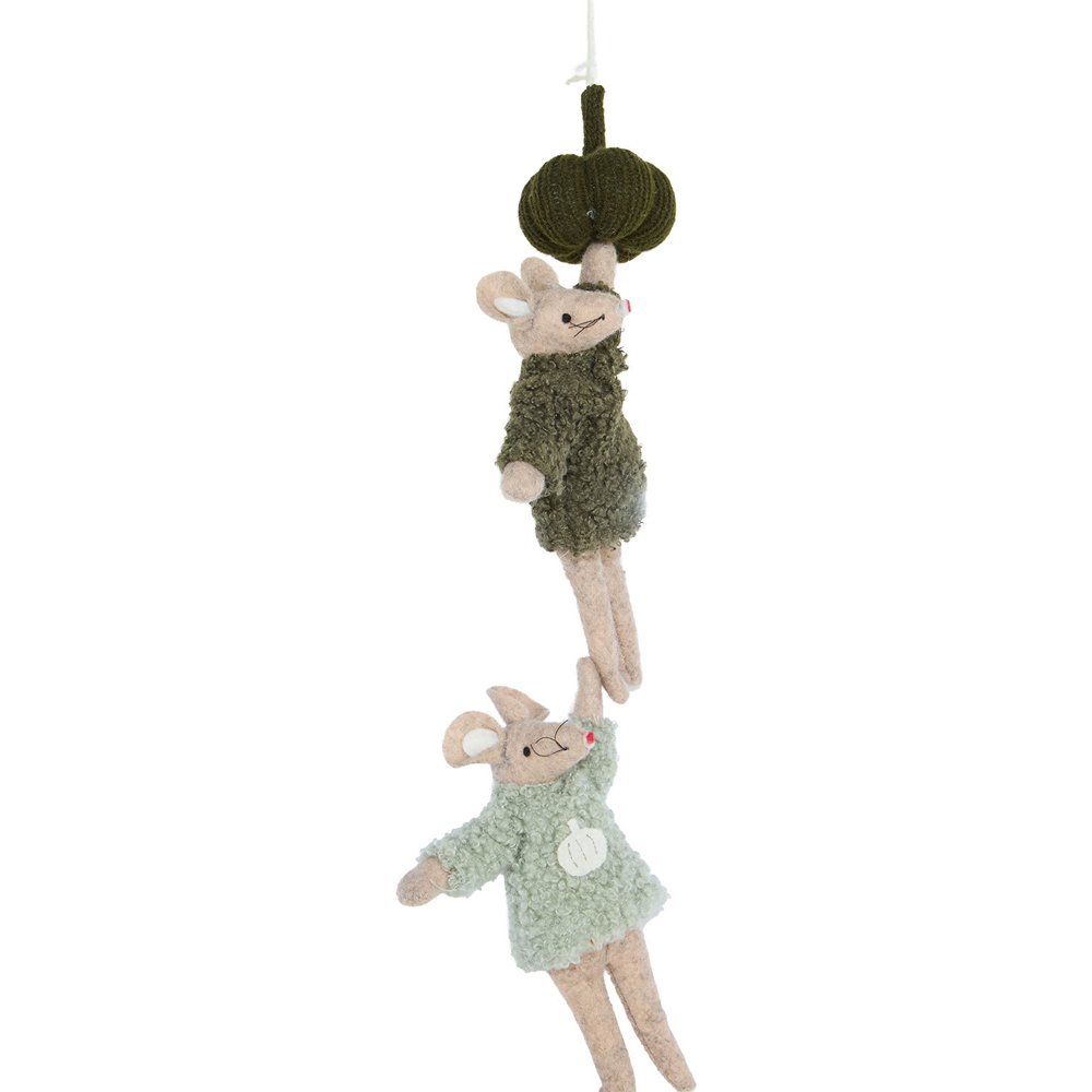 Autumnal Hanging Mice Image 3