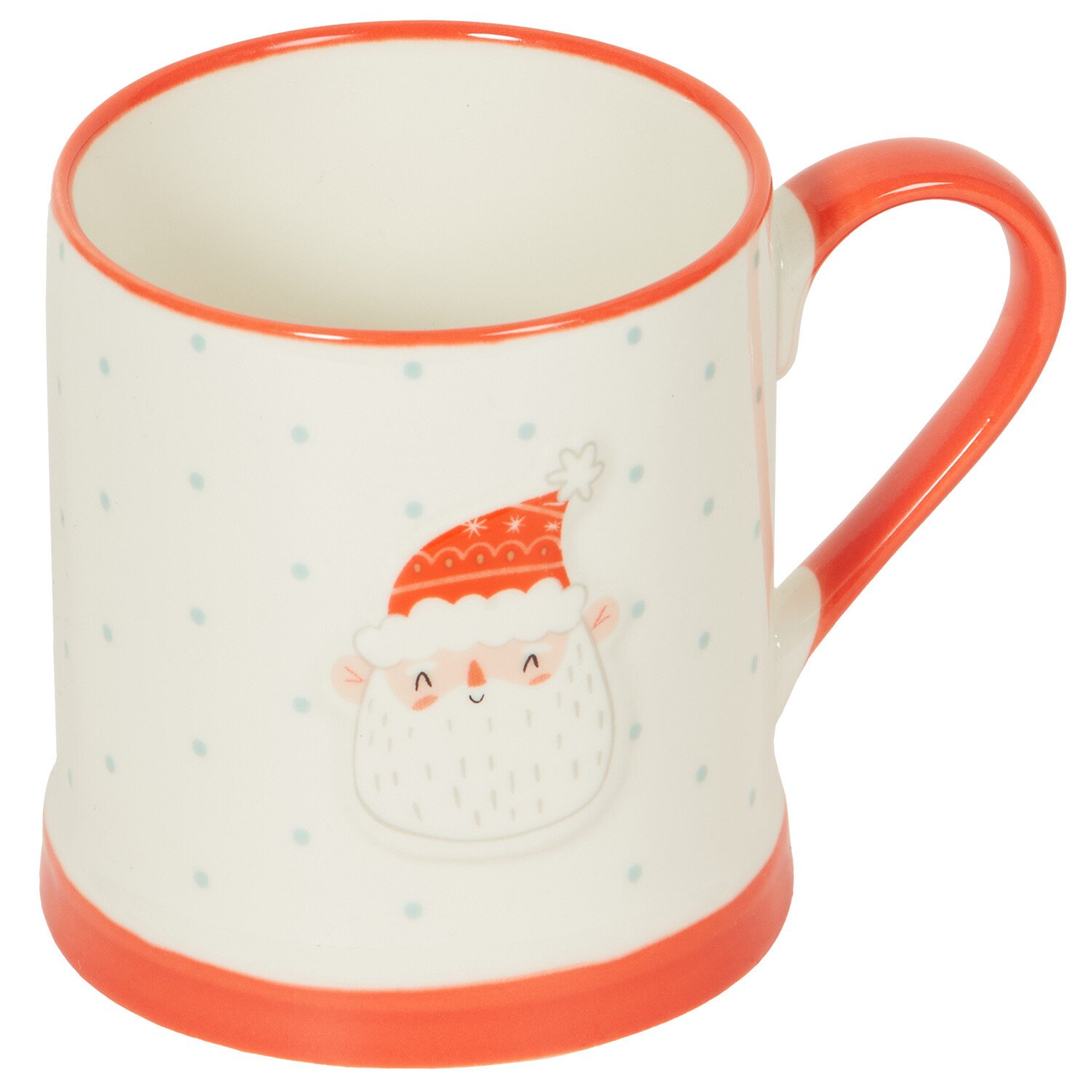 Santa or Christmas Tree Tankard - White Image 6