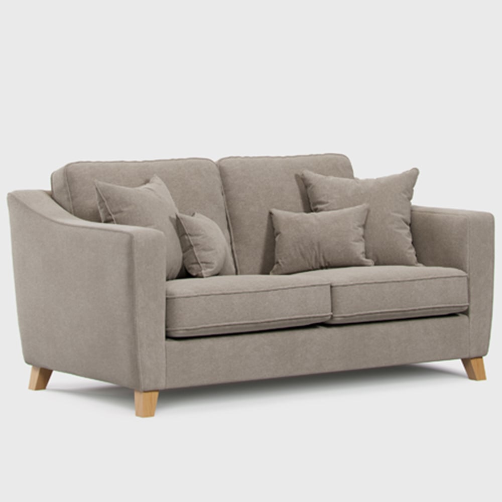 Marlon 2 Seater Small City Stone Sofa Image 2