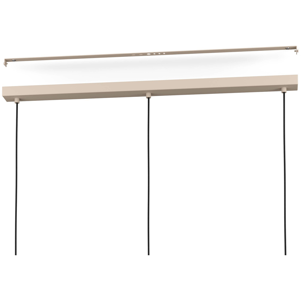 EGLO Valdiola Sandy Pink 3L Pendant Image 3