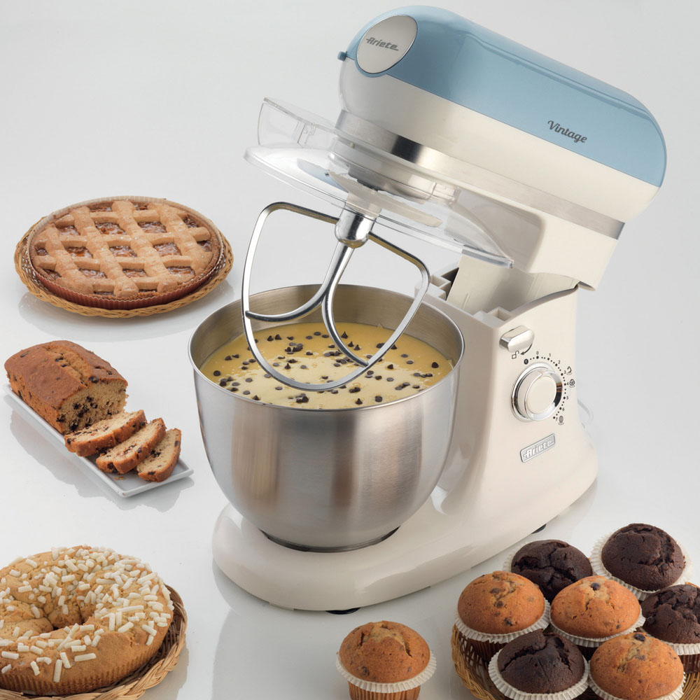 Ariete Blue Vintage 5.5L Stand Mixer Image 6