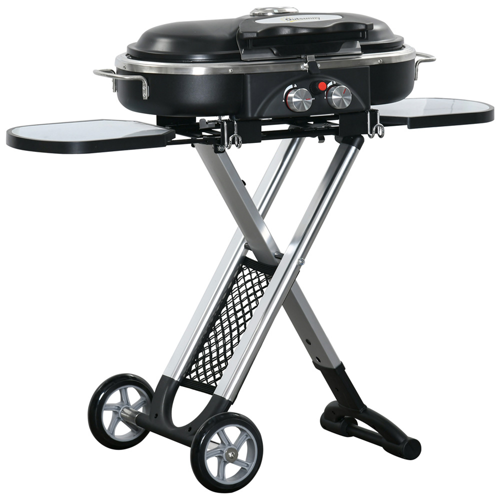 Foldable Gas BBQ Grill Image 1
