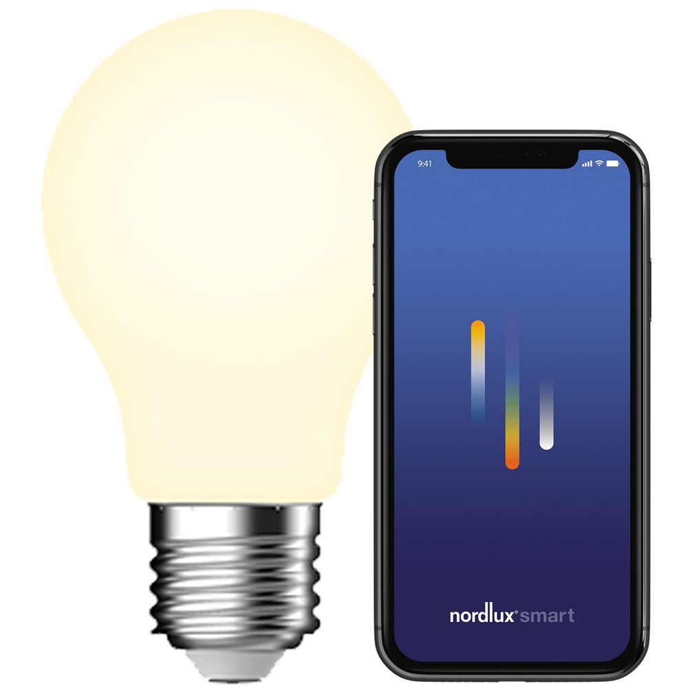 Nordlux Smart A60 E27 560 Lumen White Light Bulb Image 3