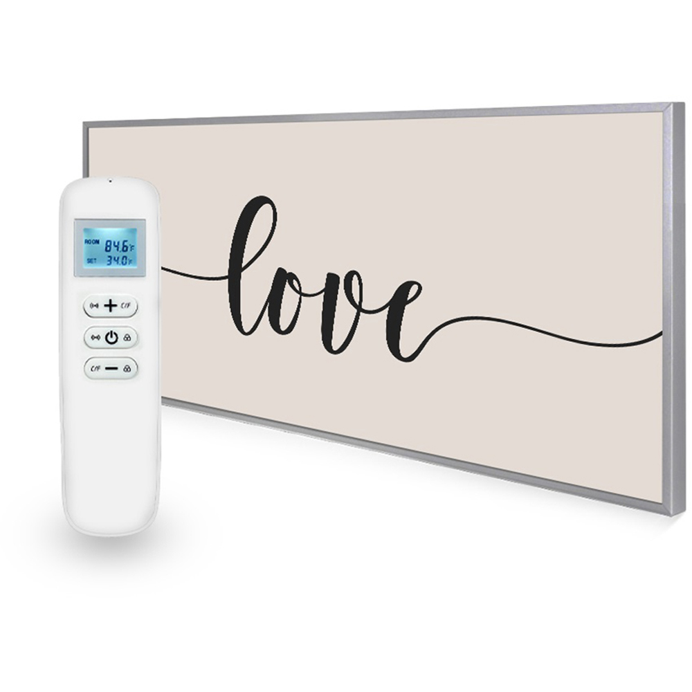 Mirrorstone Nexus Love Quote Wi-Fi Infrared Heating Panel 700W 595 x 1195mm Image 2