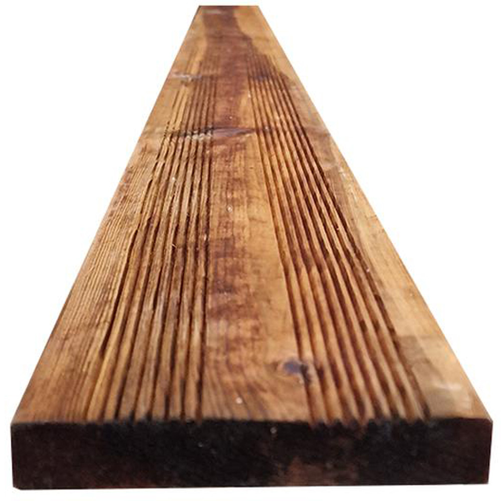 Snowdon Timber Brown Pressure Treated Decking Board 2.4m 10 Pack Image 2