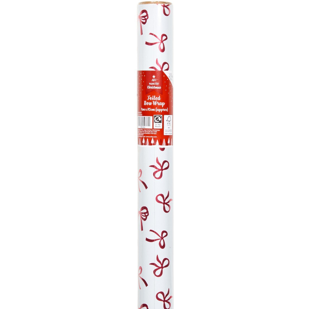 Foiled Bow Gift Wrap Image 6