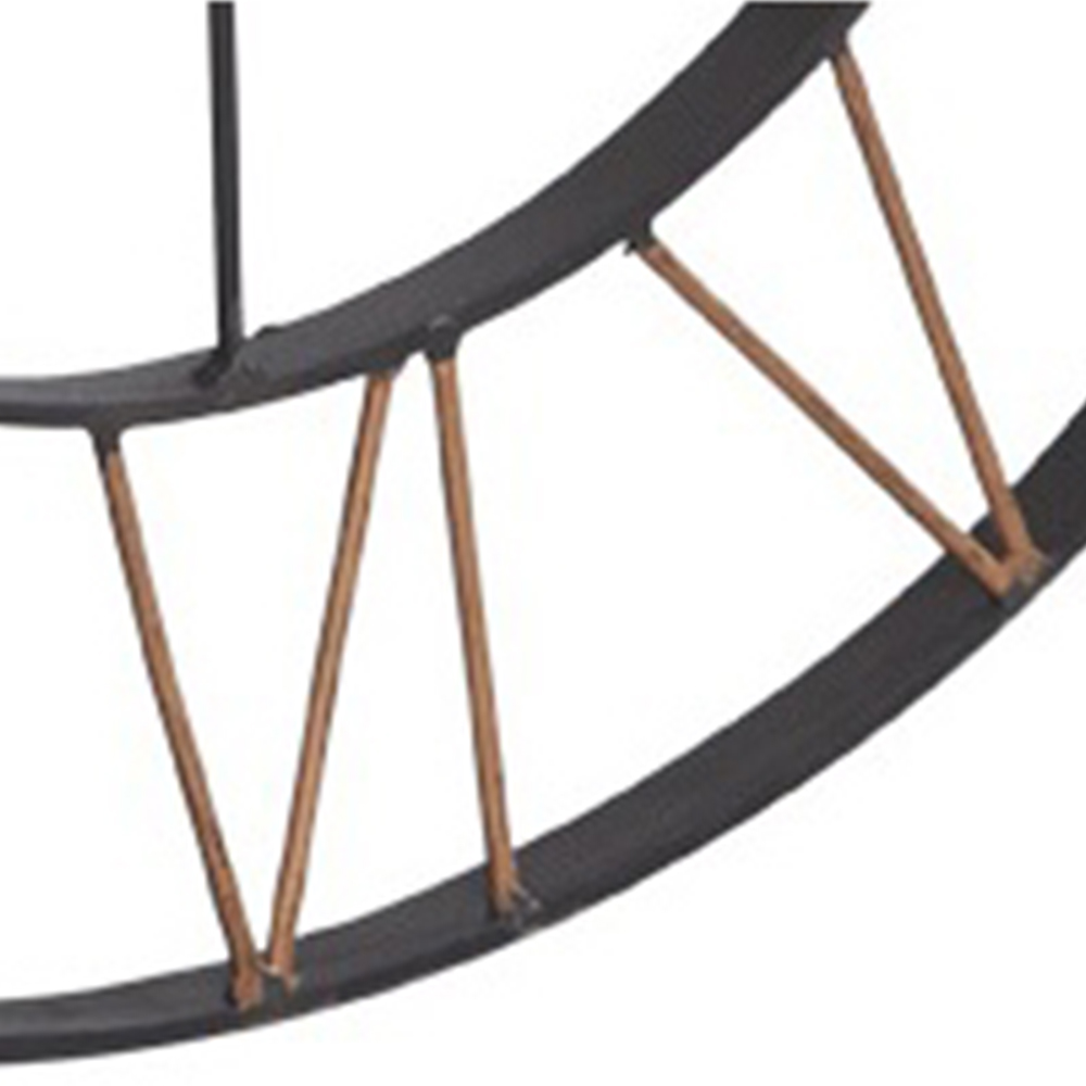 Brooklyn Lincoln Round Large Wall Clock 60cm Image 2