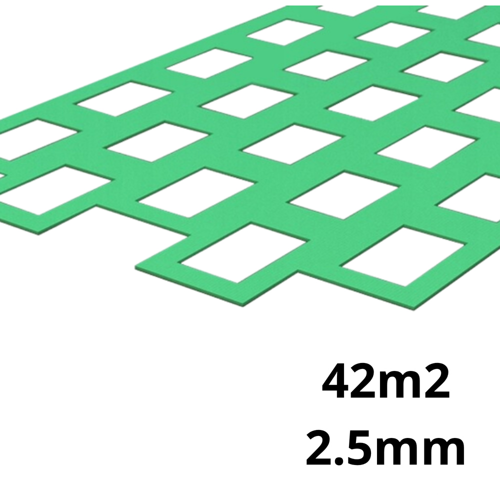 Corksystem XPS Thermo Laminate Underfloor Heating Underlay for Wood & Vinyl Flooring 42m² 7 Pack Image 5