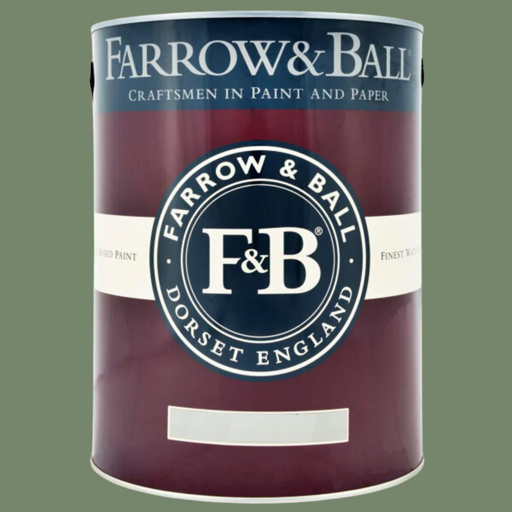 Farrow & Ball Calke Green Exterior Masonry Paint 5L Image 2