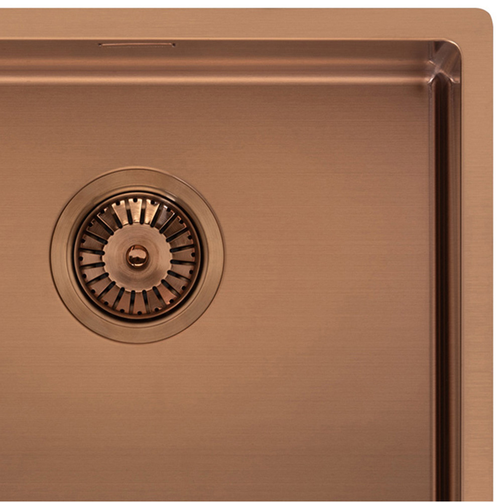 Reginox Miami Copper Square Sink  400 x 400mm Image 2