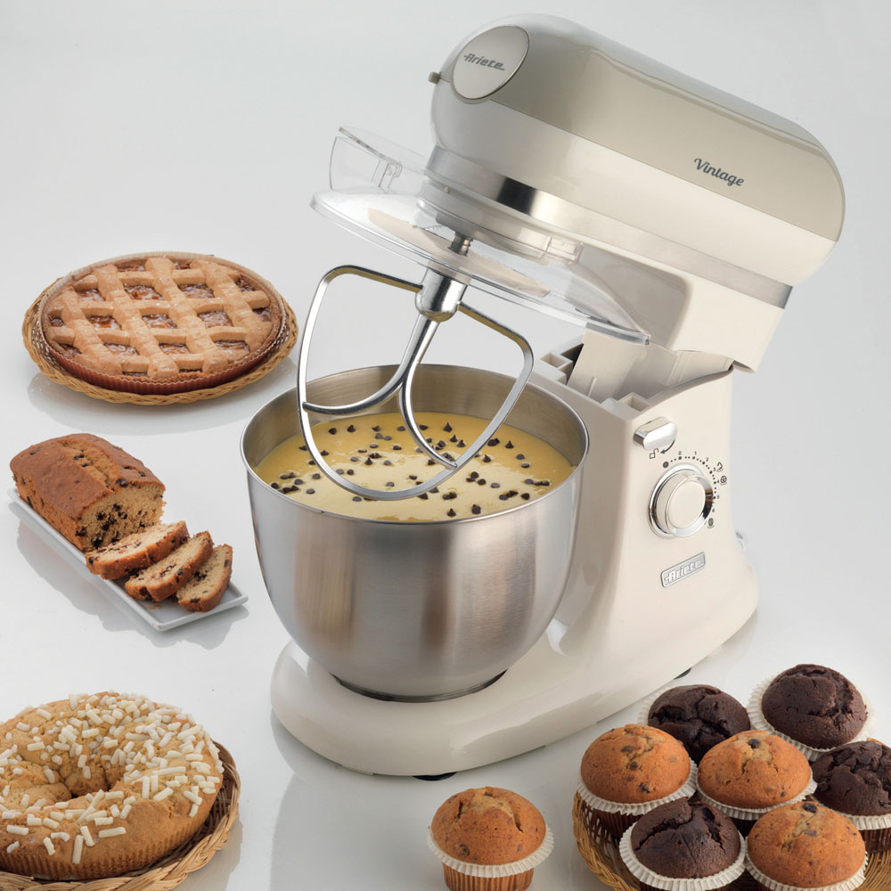 Ariete Cream Vintage 5.5L Stand Mixer Image 6