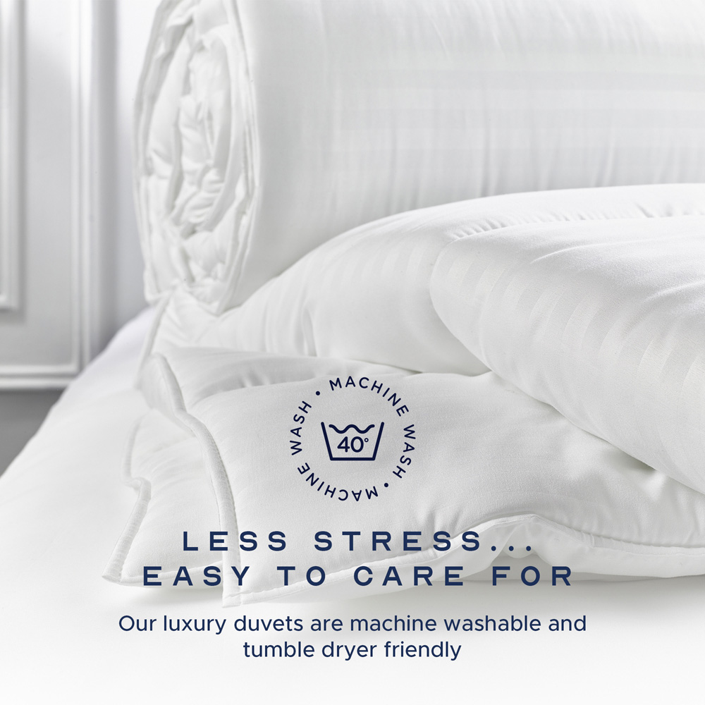 Snuggledown King Size White Luxurious Hotel Duvet 4.5 Tog Image 7