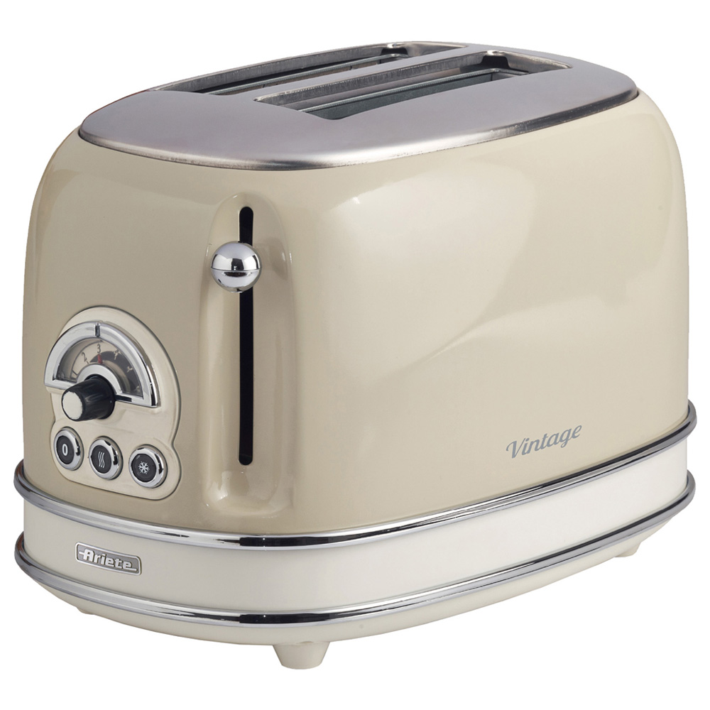 Ariete ARPK10 Cream Dome Kettle with 2 Slice Toaster Image 4