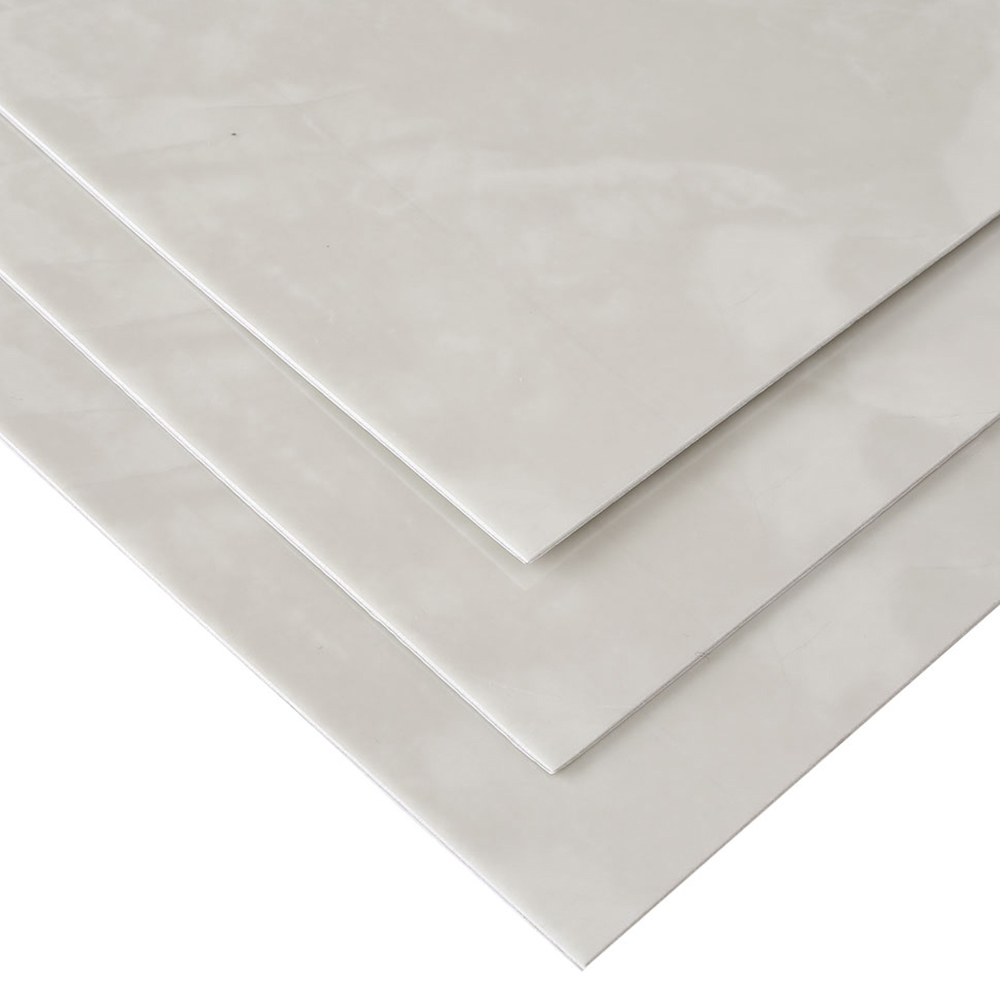 Living and Home Marble Patterned Beige Self Adhesive PVC Wall Sticker 10 Pack Image 4