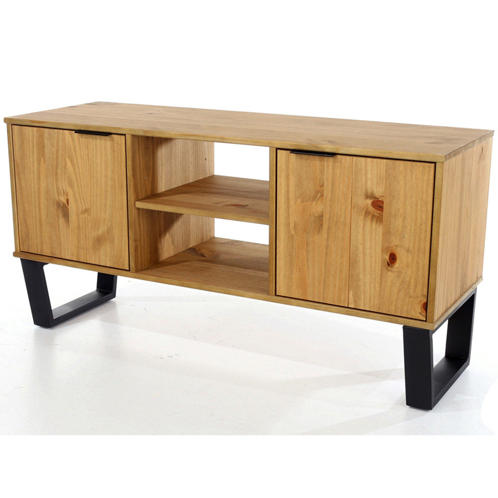 Texas 2 Door 2 Shelf Flat Screen TV Unit Image 3
