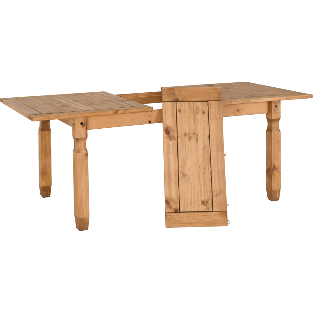 Seconique Corona 4 Seater Extending Dining Set Distressed Waxed Pine Image 7