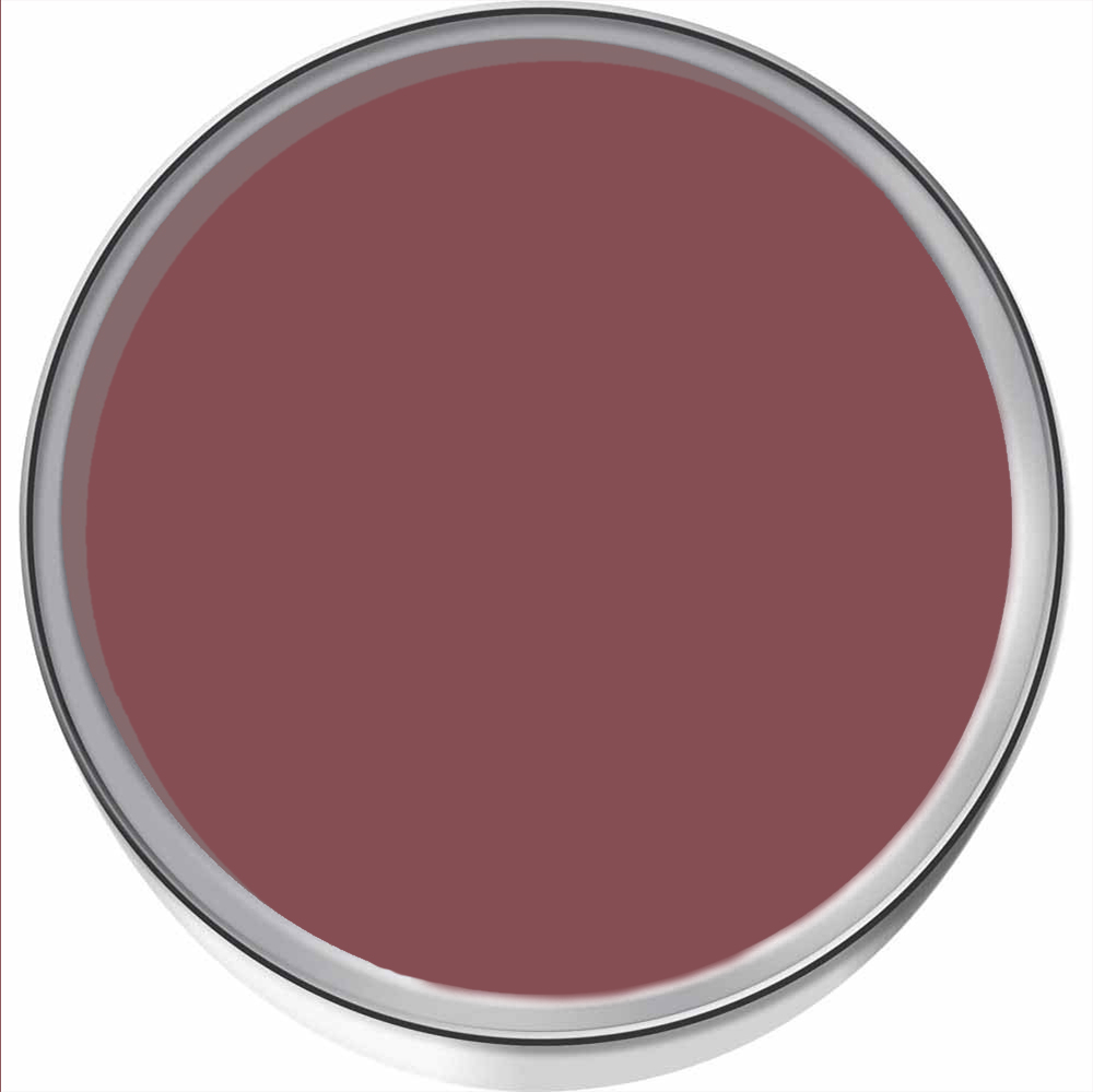 Hemway Raspberry Red Furniture and Walls Matt Chalk Paint 1L Image 3