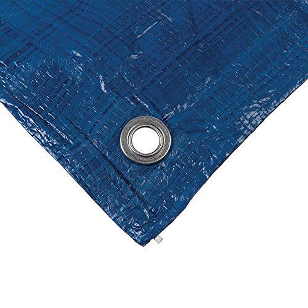 Silverline Blue Tarpaulin 4.6 x 6m Image 3