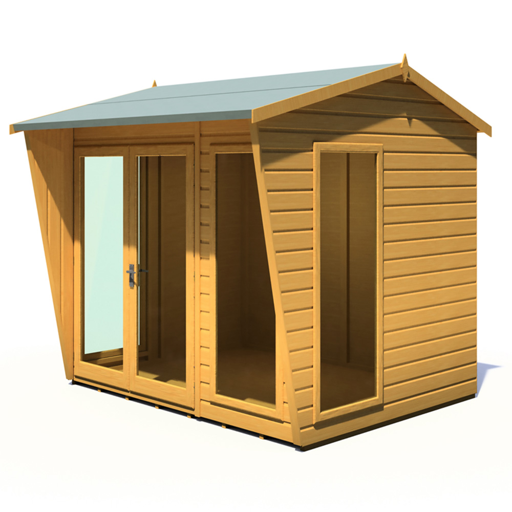 Shire Burghclere 8 x 6ft Double Door Contemporary Summerhouse Image 3