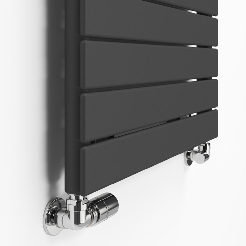 Terma Forte 2939 BTU Metallic Grey Single Panel Radiator 600 x 1254mm Image 7