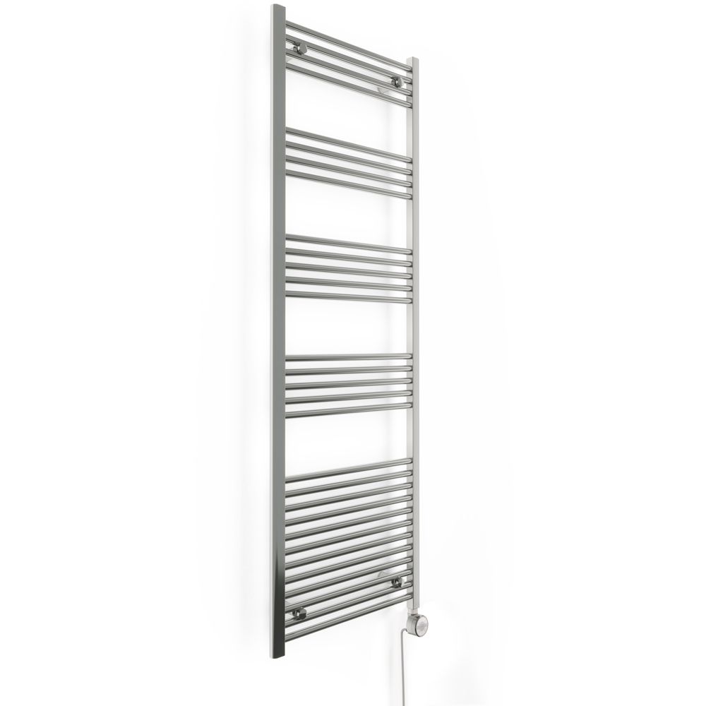 Terma Leo Chrome Electric Towel Rail with MOA Element Upgrade 1800 x 600mm Image 2