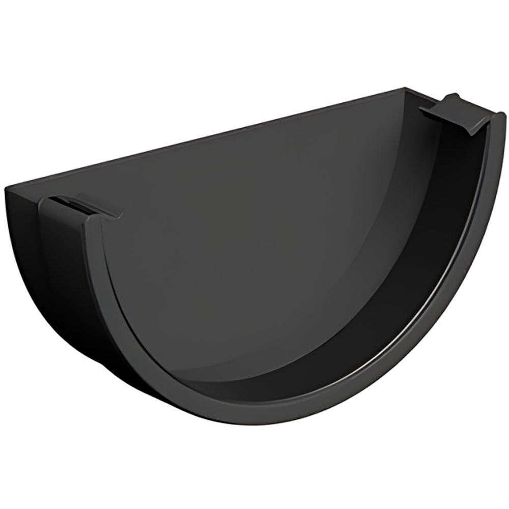 FloPlast Industrial Xtraflo Gutter Kit Standard Black 170mm x 16m Image 4