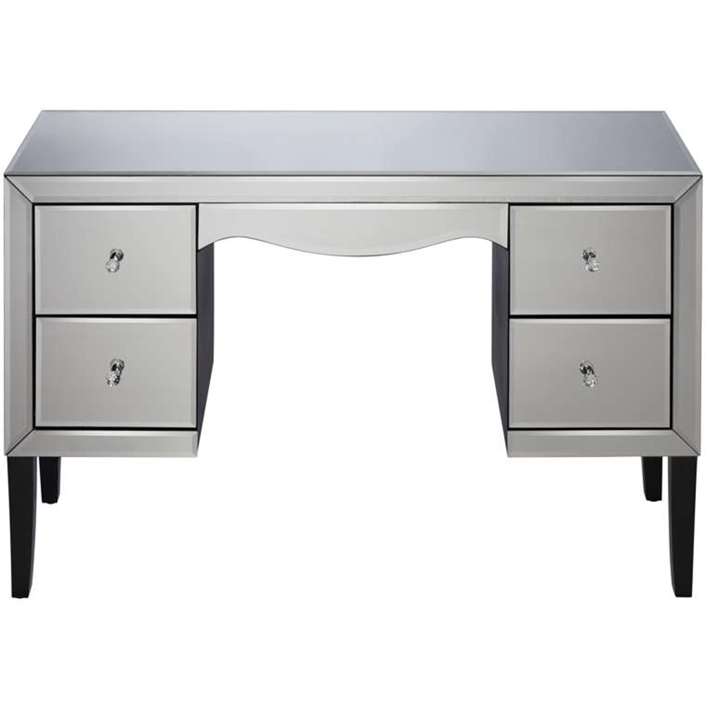 Birlea Palermo 4 Drawer Mirrored Dressing Table Image 3