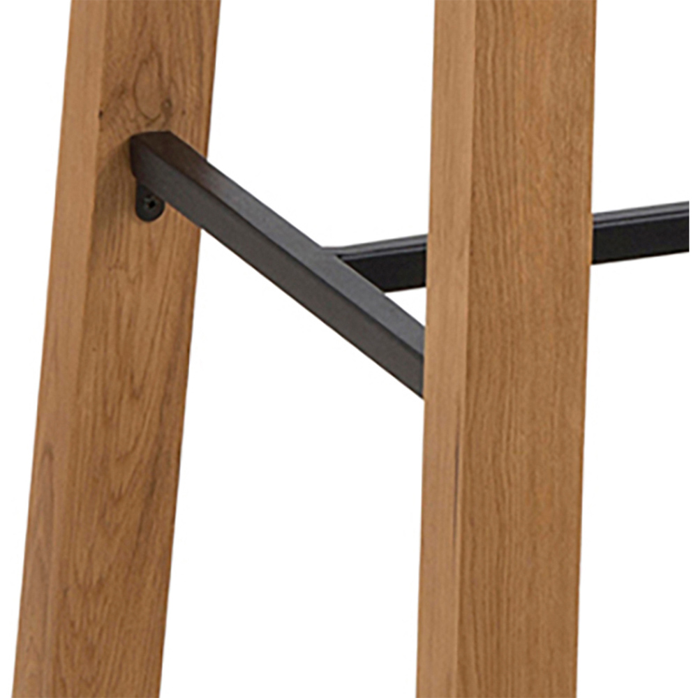Florence Chara 4 Seater Bar Table Oak Image 6
