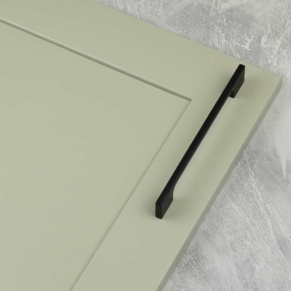 Handle & Home Matt Black Slim Handle 160mm Image 4