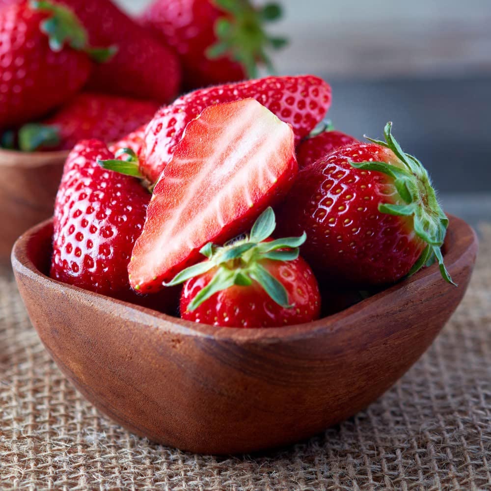 Thompson and Morgan Strawberry Fragaria Gasana Plant in Pot 9cm Image 4