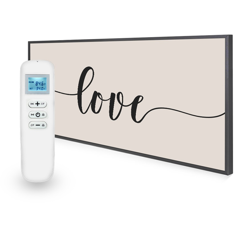 Mirrorstone Nexus Love Quote Wi-Fi Infrared Heating Panel 700W 595 x 1195mm Image 3